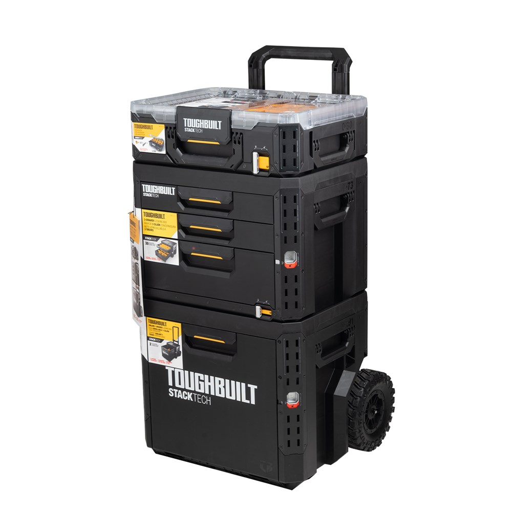 StackTech 3 Piece Rolling Drawer Combo