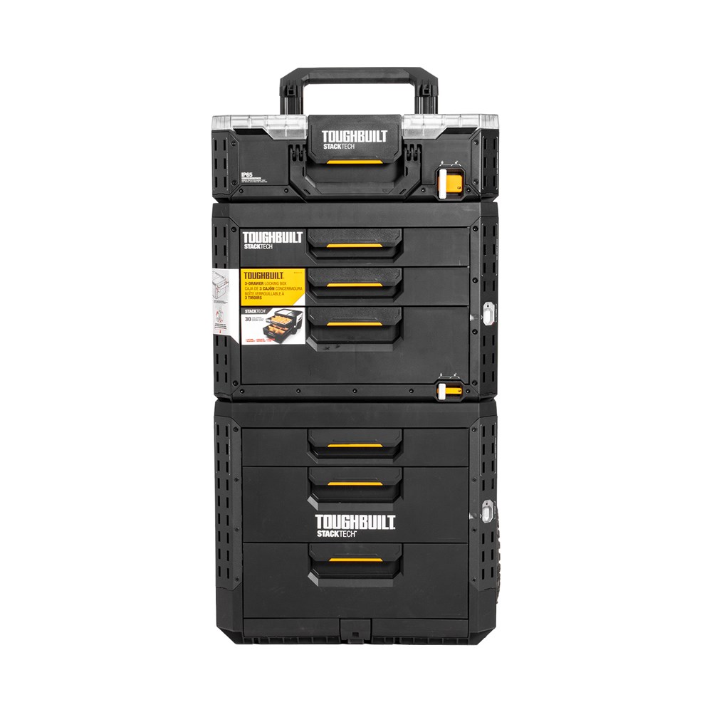 StackTech 3 Piece Rolling Drawer Combo